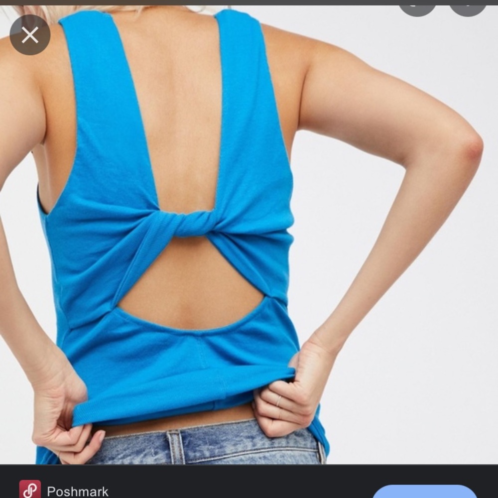 Free people twisted back tank